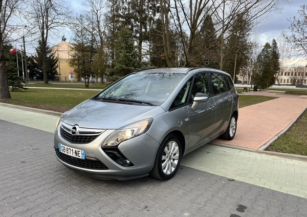Opel Zafira cena 33900 przebieg: 144000, rok produkcji 2012 z Łomża małe 301